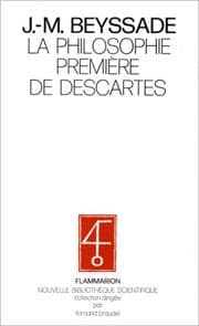 Tapa de La philosophie première de Descartes