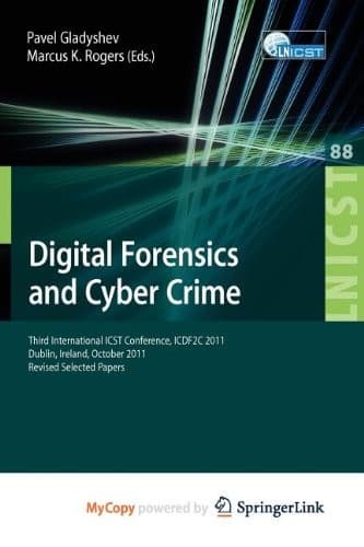 Tapa de Digital Forensics and Cyber Crime