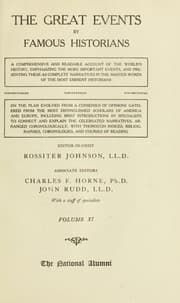 Tapa de The great events by famous historians