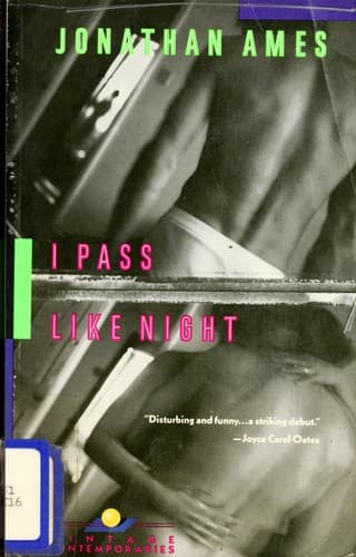 Tapa de I pass like night