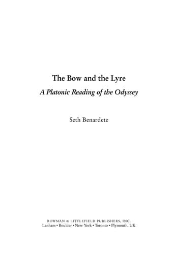 Tapa de The Bow and the Lyre