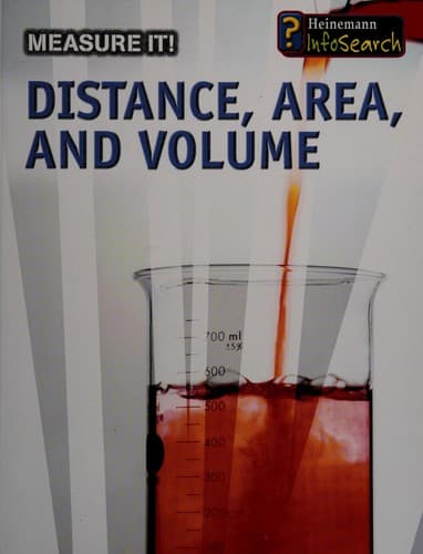 Tapa de Distance, area, and volume