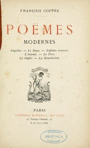 Tapa de Poëmes modernes