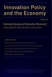Tapa de Innovation policy and the economy