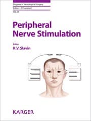 Tapa de Peripheral nerve stimulation