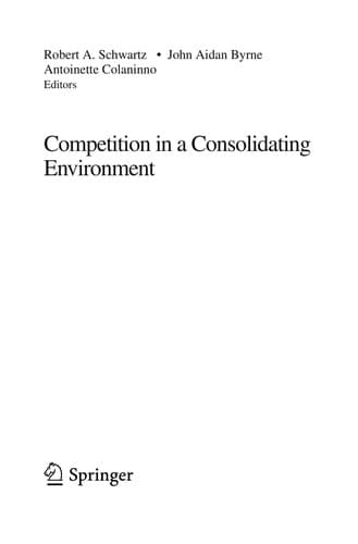 Tapa de Competition in a consolidating environment