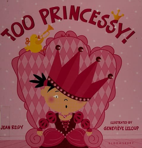 Tapa de Too princessy!