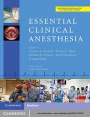 Tapa de Essential clinical anesthesia