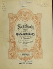 Tapa de Symphonie in H moll
