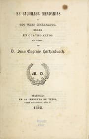 Tapa de El bachiller Mendarias