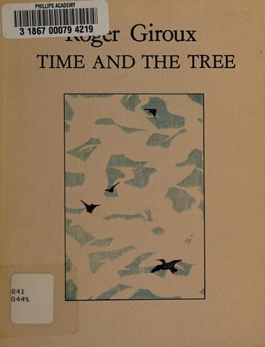 Tapa de Time and the Tree