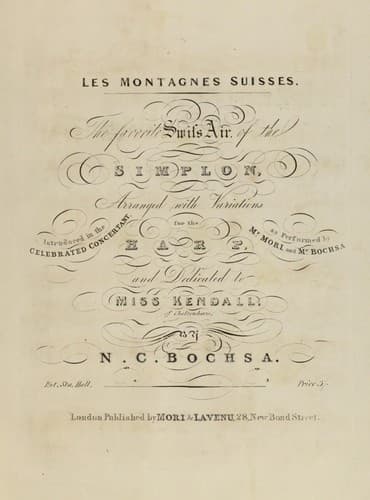 Tapa de Les montagnes Suisses