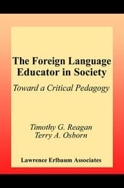Tapa de The foreign language educator in society