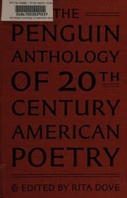 Tapa de The Penguin anthology of twentieth-century American poetry