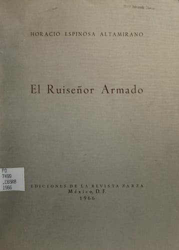 Tapa de El ruisenñor armado