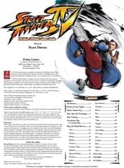 Tapa de Street fighter IV