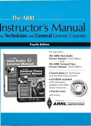 Tapa de The ARRL instructor's manual for ham radio license courses