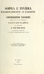 Tapa de Sopra l'invidia