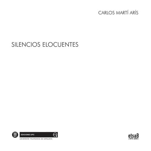 Tapa de Silencios elocuentes