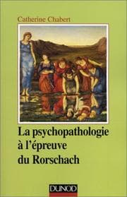 Tapa de La psychopathologie à l'épreuve du Rorschach