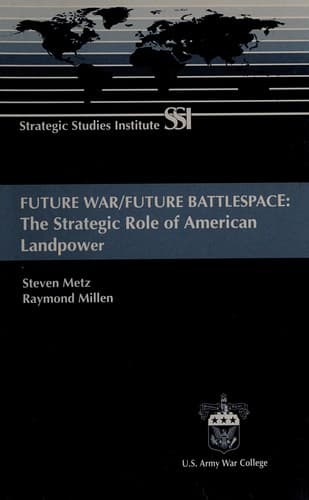 Tapa de Future war, future battlespace