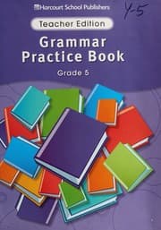 Tapa de Grammar practice book