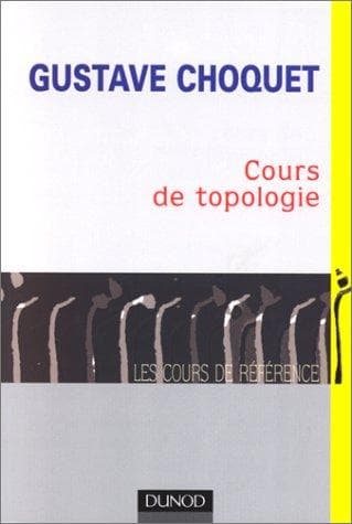 Tapa de Cours de topologie