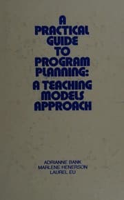 Tapa de A practical guide to program planning