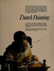 Tapa de Dutch painting in the seventeenth century