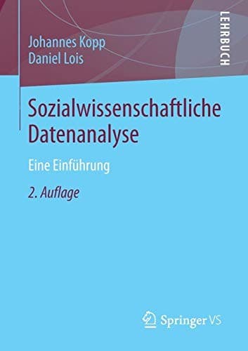 Tapa de Sozialwissenschaftliche Datenanalyse
