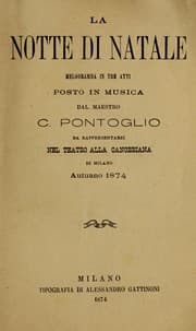 Tapa de La notte di natale