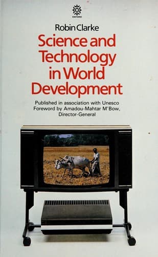 Tapa de Science and technology in world development