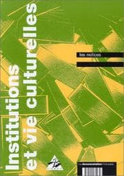 Tapa de Institutions et vie culturelles
