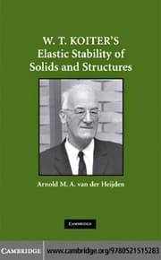 Tapa de W.T. Koiter's elastic stability of solids and structures