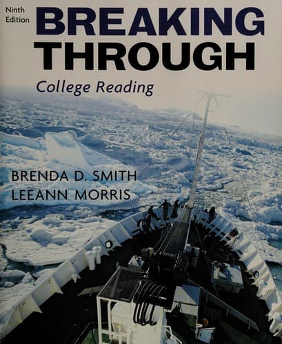 Tapa de Breaking through