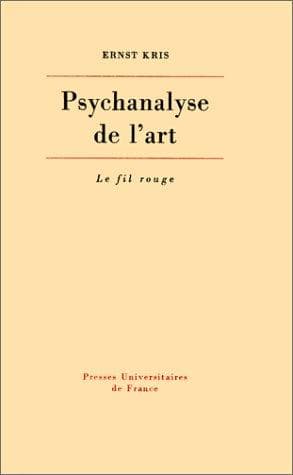 Tapa de Psychanalyse de l'art