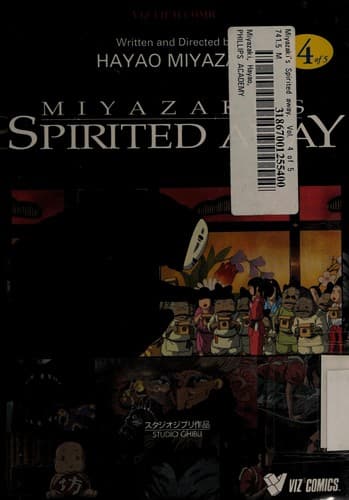 Tapa de Miyazaki's spirited away