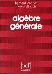 Tapa de Algèbre générale