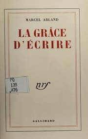 Tapa de La grâce dé̕crire
