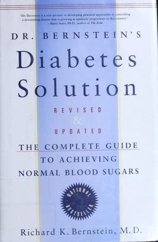 Tapa de Dr. Bernstein's diabetes solution