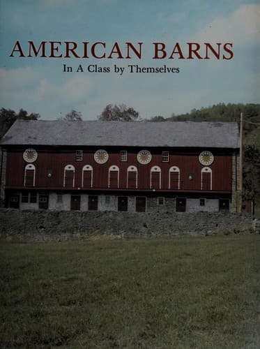 Tapa de American barns, in a class by themselves