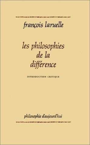 Tapa de Les philosophies de la différence