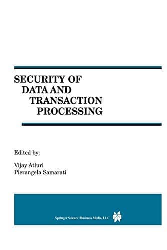 Tapa de Security of Data and Transaction Processing