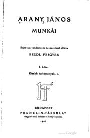 Tapa de Arany János Munkái