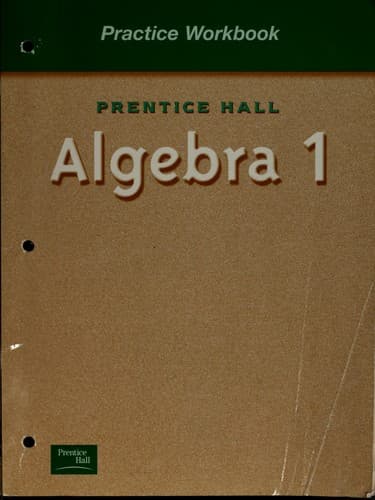 Tapa de Prentice Hall Algebra 1