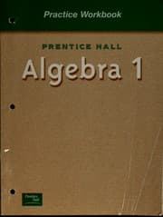 Tapa de Prentice Hall Algebra 1