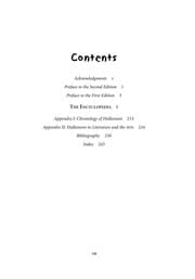 Tapa de The Halloween encyclopedia