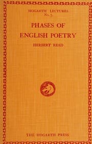Tapa de Phases of English poetry
