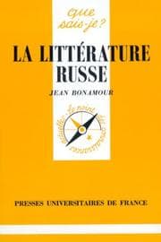 Tapa de La littérature russe