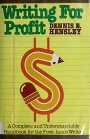 Tapa de Writing for profit